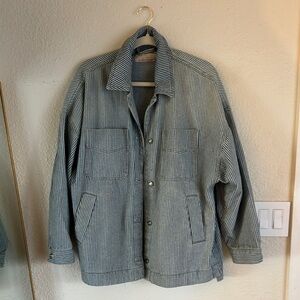 Free People Railroad Stripe Jacket